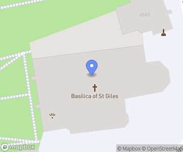Bazilika svätého Egídia v Bardejove - Mapa