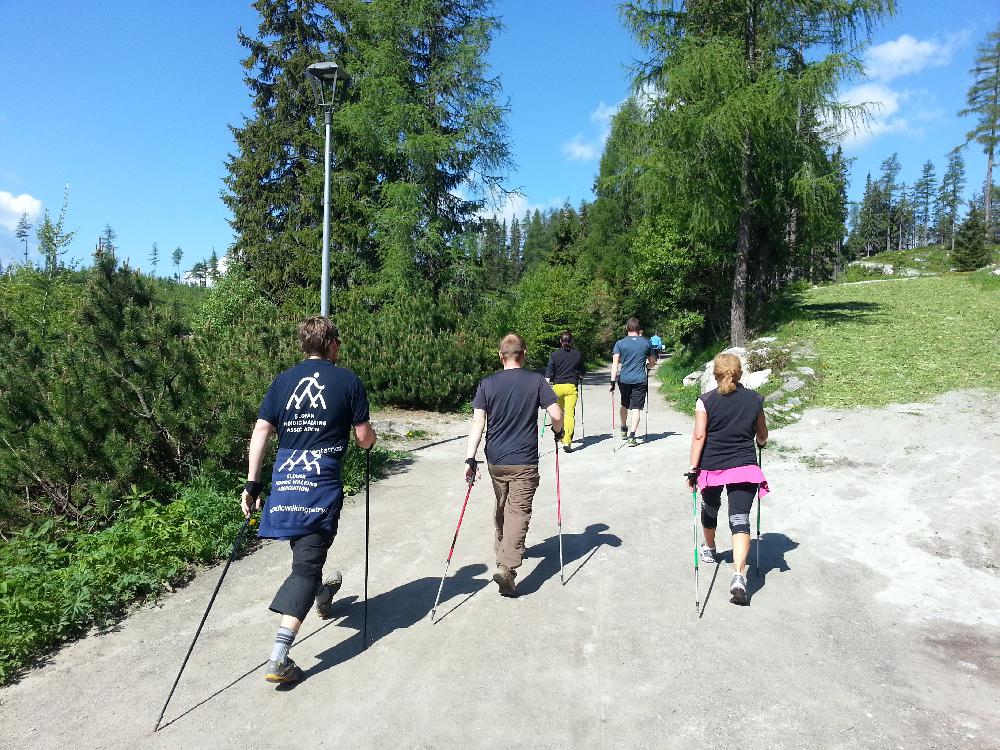 Nordic Walking pri hoteli Panorama