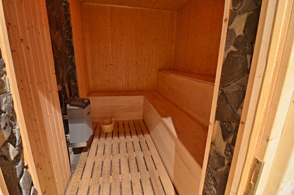 Sauna v hoteli Svätojánsky kaštieľ