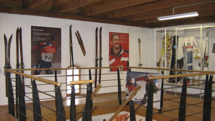 Súčasť múzea lyžovania v Kremnici 