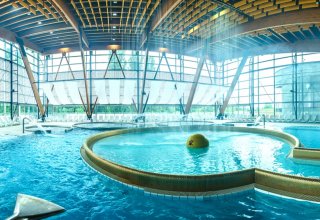 Relax wellness z dostępem do basenów termalnych z atrakcjami wodnymi