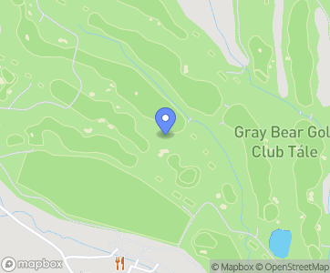 Golf Tále, golfové ihrisko Gray Bear - Mapa