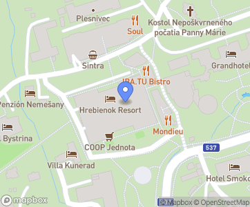 Apartmány Pod Hrebienkom Starý Smokovec - Mapa