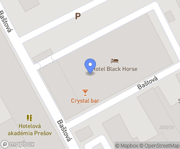 Hotel Black Horse **** Prešov - Mapa