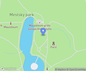 Mestský park Trebišov (historický park Andrássyovcov) - Mapa