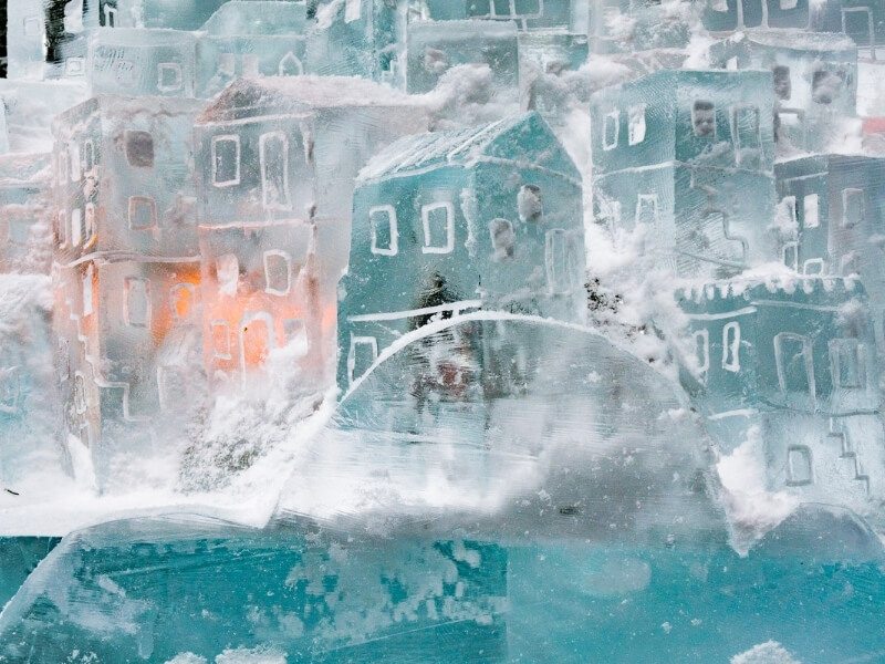  Ľadové sochy na Hrebienku