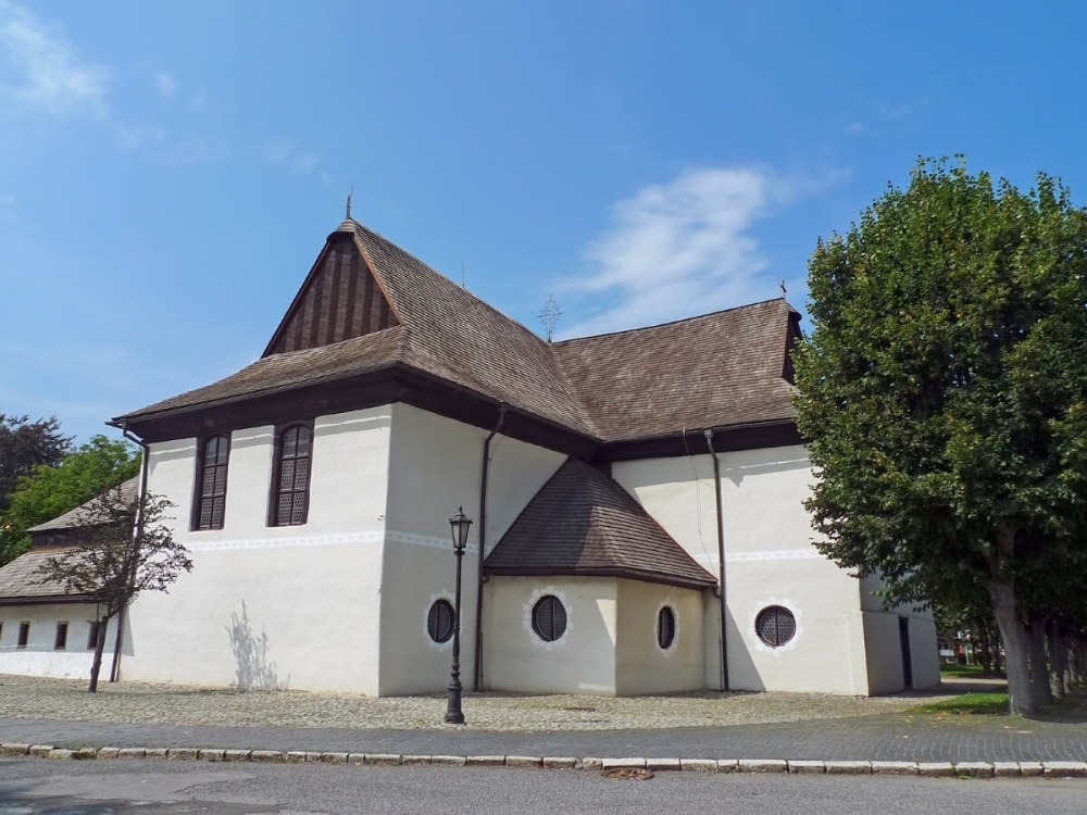 Kostol Najsvätejšej Trojice v Kežmarku.