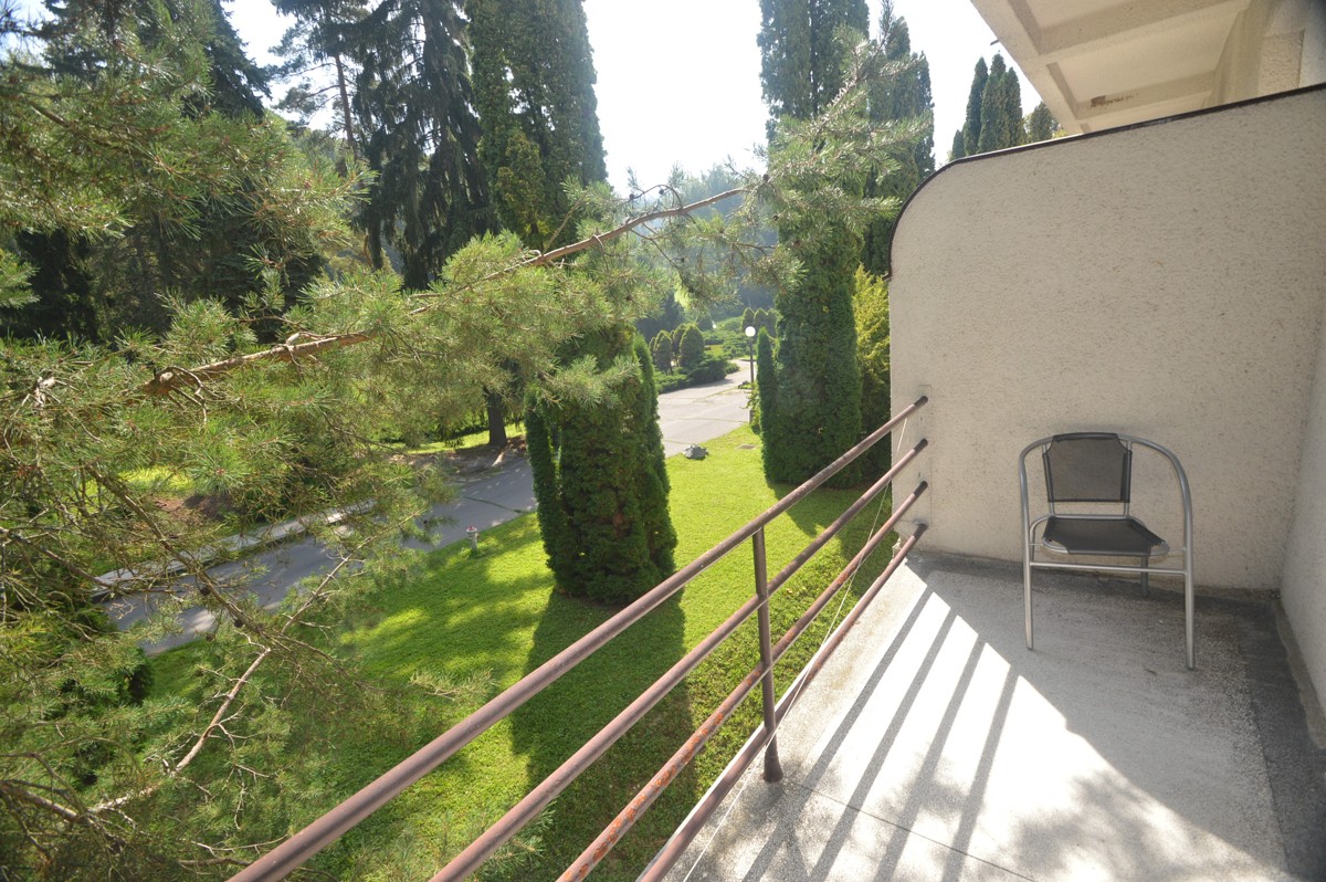 pohľad z balkóna dvojlôžkovej izby